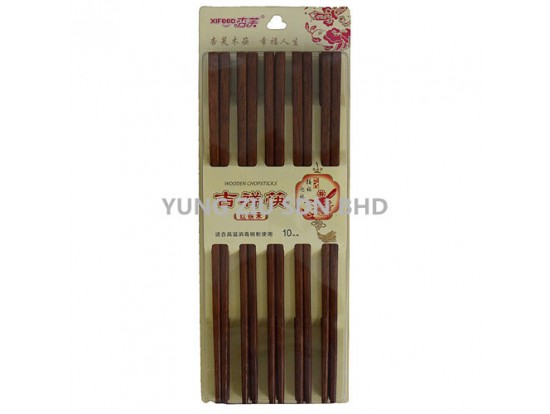 Q-240# 10 PAIR WOODEN CHOPSTICKS(XINFOOD)